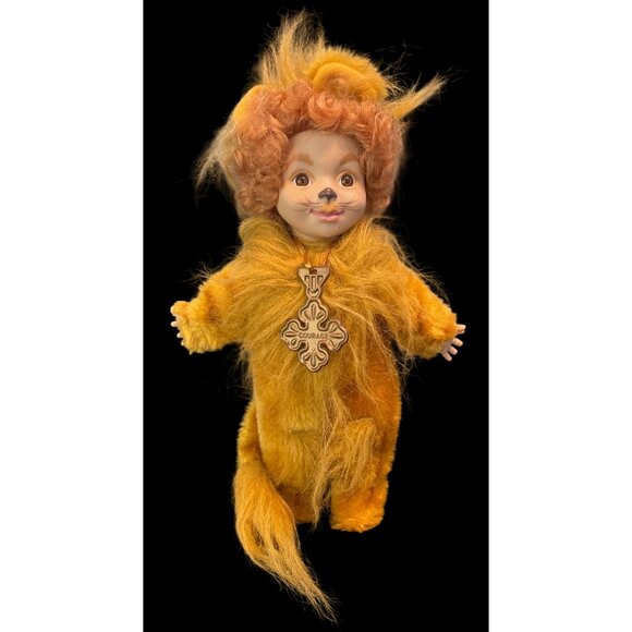 Wizard of Oz Dolls Set Of 3 M.T.H.K. 1994 Cowardly Lion Tin Man Dorothy - Picture 3 of 9